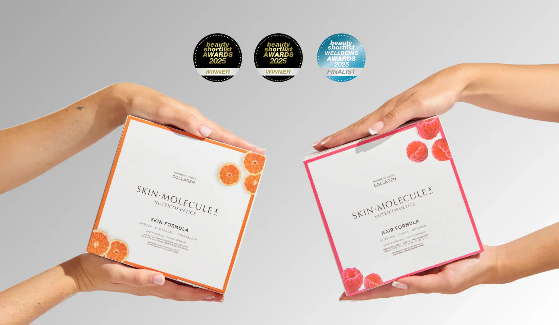 ¡SKIN MOLECULE X triunfa en los Beauty Shortlist Awards 2025!